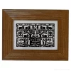 Découpage en papier suisse poya cadre tableau