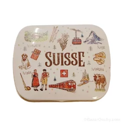 Petite boite en métal - Suisse