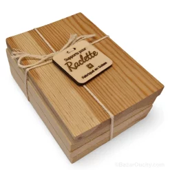 Support pour raclette en bois - 4 pièces