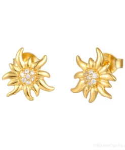 Boucle oreille argent - or