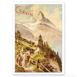 Carte Postale - Cervin - Retro Vintage