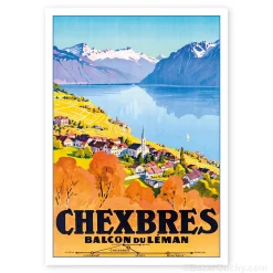 Carte Postale - Chexbres - Retro Vintage
