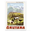 Carte Postale - Gruyere - Retro Vintage