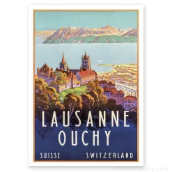 Carte Postale - Lausanne Cathedrale