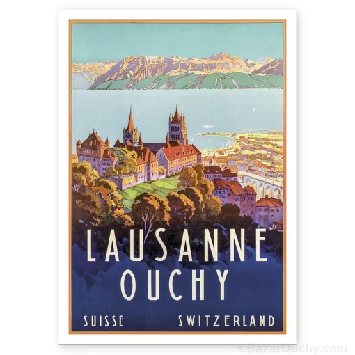 Carte Postale - Lausanne Cathedrale