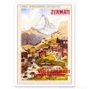 Carte Postale - Zermatt - Retro Vintage