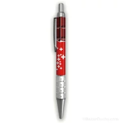 Stylo souvenir suisse - Chocolat et croix suisse