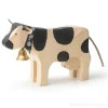 Grande vache en bois suisse jouet