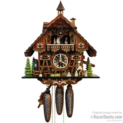 Horloge chalet Coucou à Lausanne