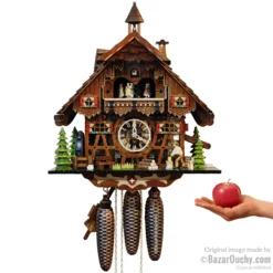 Horloge chalet Coucou à Lausanne - Suisse