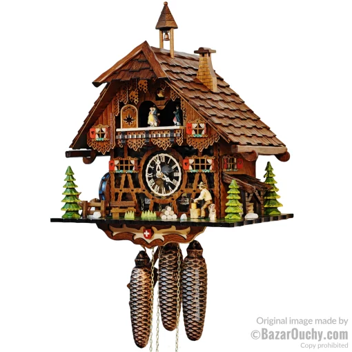 Horloge chalet Coucou à Lausanne - Suisse