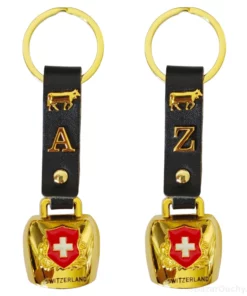 Cloche suisse petite - Lettre alphabet A à Z