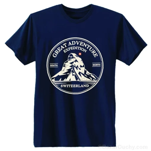 Tshirt Switzerland - Cervin - Great Adventure