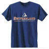 Tshirt avec montagne Suisse