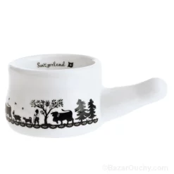 Caquelon fondue - Cou du milieu - Poya