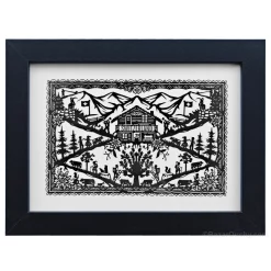 Decoupage poya chalet suisse - Switzerland