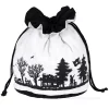 Sac a patate - Decoupage poya - Noir et blanc