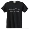 Tshirt Electrocardio-cervin - Noir