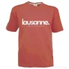Tshirt Lausanne - Switzerland - Orange