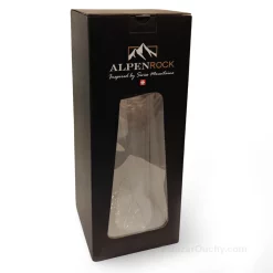 Carafe - Bouteille - Montagne relief 3D interieur