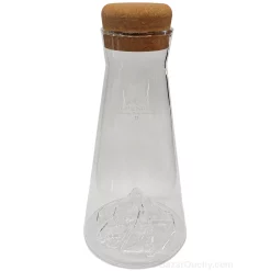 Carafe - Bouteille - Montagne relief 3D dedans