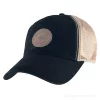 Casquette croix suisse - Noire-Brun - Trucker