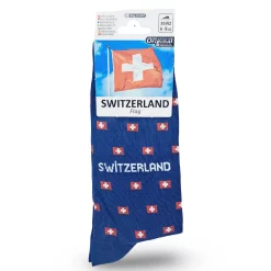 Chaussette motifs suisses