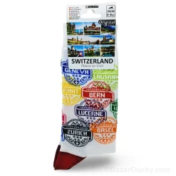 Chaussette motifs suisses