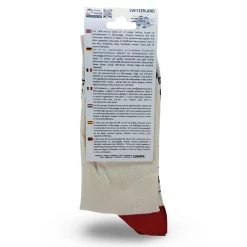 Alternative view of Chaussettes poya decoupage suisse