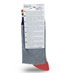 Alternative view of Chaussettes motifs suisse - Cloches