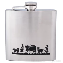 Flasque - Flask - Poya decoupage