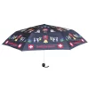Parapluie symboles suisses - Noir