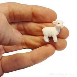 Alternative view of Figurine agneau (décoration coucou)