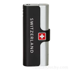 Briquet métal Switzerland - Noir argent