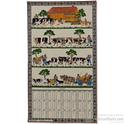 Calendrier en tissu Suisse 2027 - 19.2782 - Poya Fribourgoise