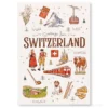 Carte postale motifs symboles suisse