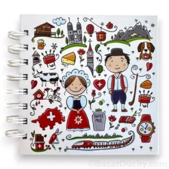 Carnet motifs suisse et symboles