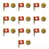 Pin's drapeau suisse - Pins - 10pce