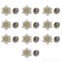 Pins edelweiss 2cm 10pce