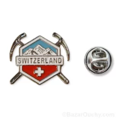 Pins piolet Suisse et montagne