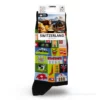 Chaussettes motifs suisses