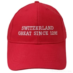 Casquette Switzerland Great Since 1291 - Parmelin