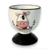 Coquetier vache suisse