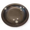 Plat edelweiss céramique - Side