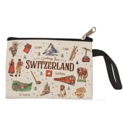 Mini portemonnaie avec motifs typique suisse_
