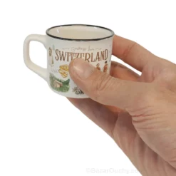 Tasse espresso motifs suisse