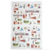 Torchon de cuisine - Linge avec motif suisse sympa