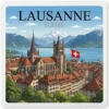 Autocollant - Sticker - Lausanne
